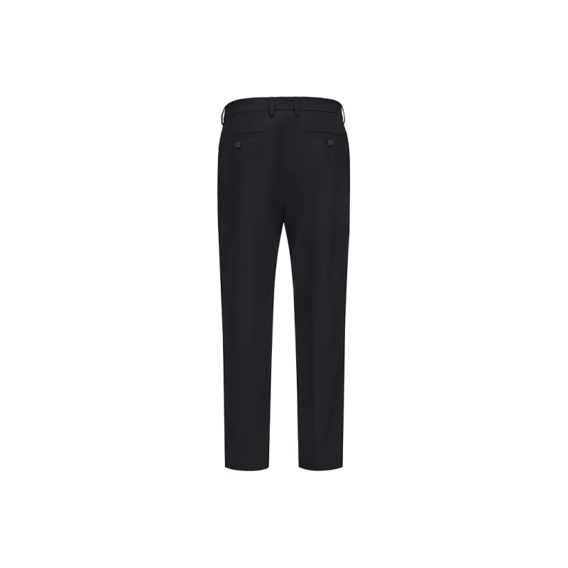 DIDIBOY Casual Pants Men Navy Blue-1