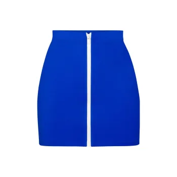 Skims Swim Tube Skirt Cobalt