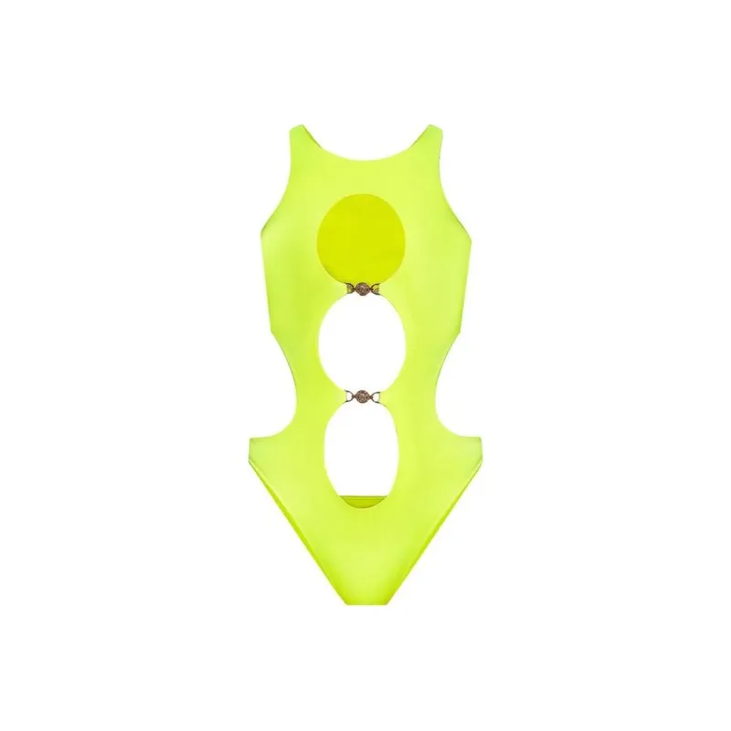 VERSACE One piece Swimsuit Women's Yellow-0