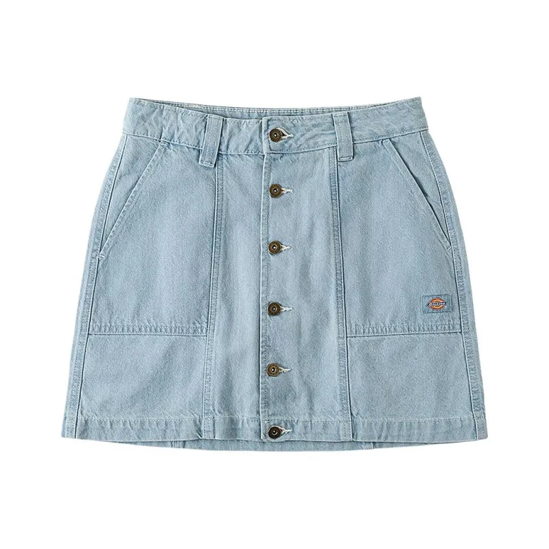 Dickies Denim Short Skirts Women's-0
