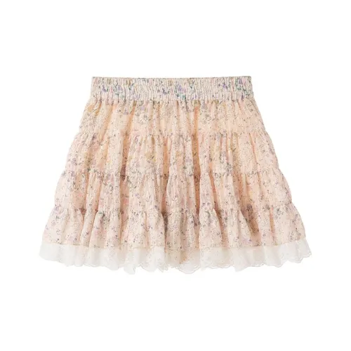 EKOOL Casual Short Skirts Women's Pink Apricot