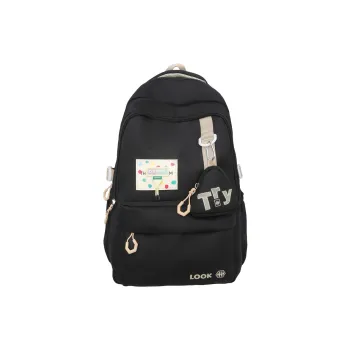 GEERDUN Nylon Backpack Unisex Multicolor