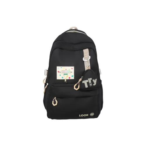 GEERDUN Nylon Backpack Unisex Multicolor