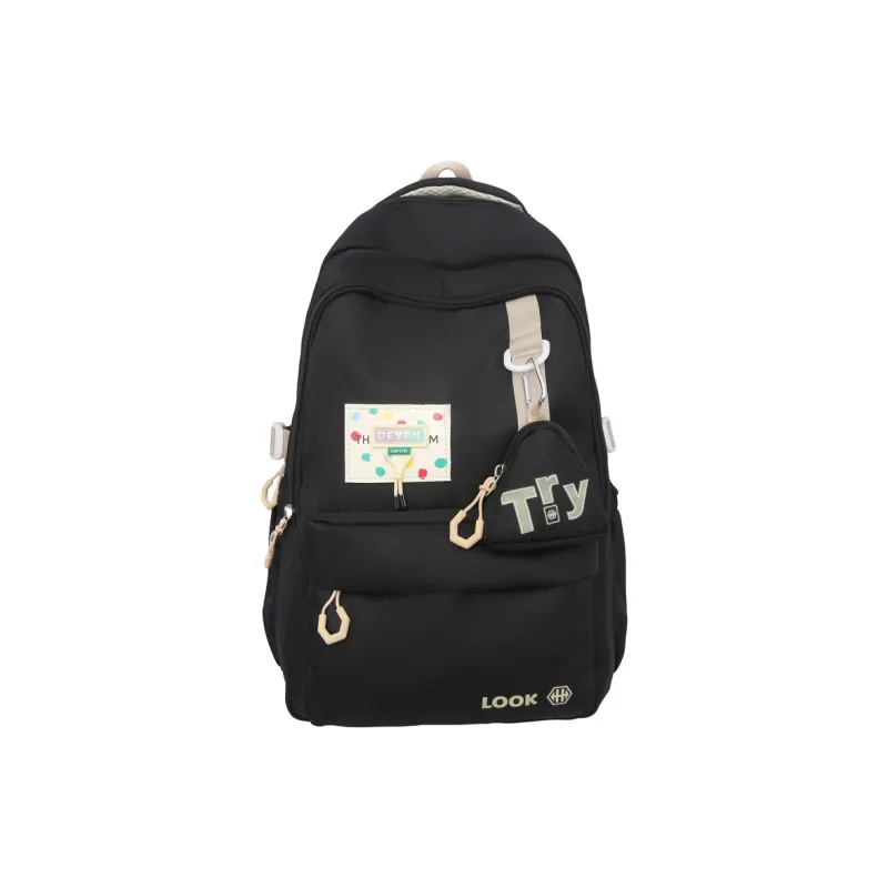 GEERDUN Nylon Backpack Unisex Multicolor-0
