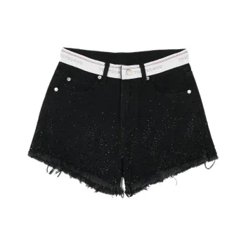 TCH Denim Shorts Women's Black