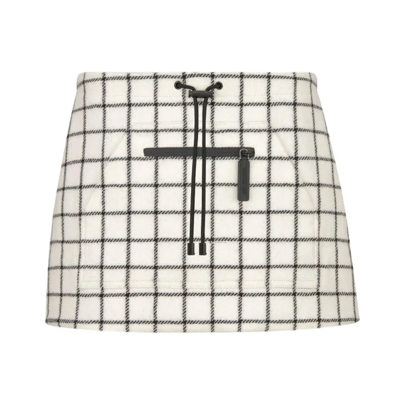 DIOR FW24 Casual Short Skirts Women's Black White-0