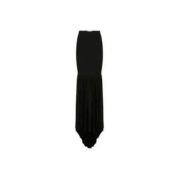 NINA RICCI Gathered Mermaid Maxi Skirt