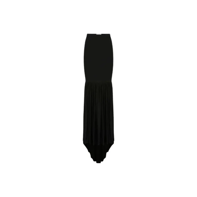 NINA RICCI Gathered Mermaid Maxi Skirt-0