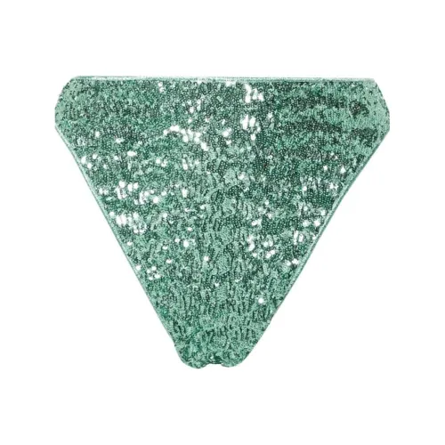 Oséree Sequin-embellished High-waisted Bikini