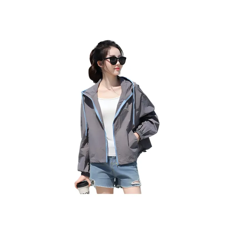 Mu Xiao Xin Cropped Coat Women's-1