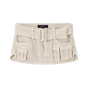 Miss Sixty Denim Short Skirts Women's Apricot