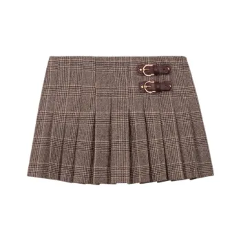Maje Pleated Mini Skirt