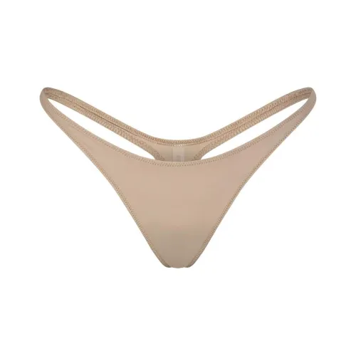 SKIMS SIGNATURE SWIM THONG Bikini Women's DESERT/Desert