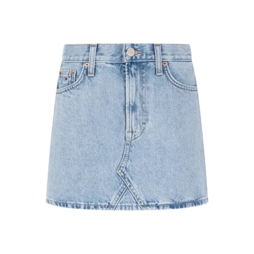 Tommy Hilfiger Denim Short Skirts Women's Denim Blue