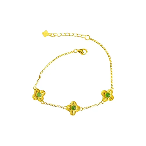 Jade Ink Love Hetian Jade Bracelets Jasper Women's