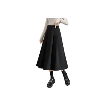 TOUCH Casual Long Skirts Women's Black