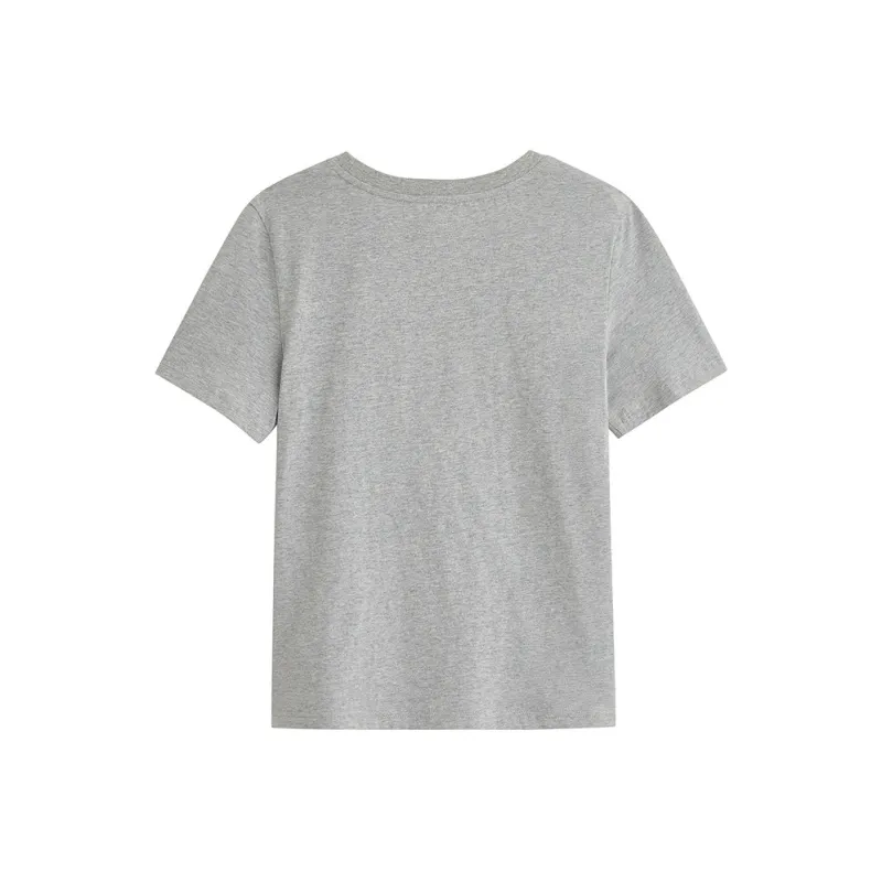 Inman T Shirts Women's Plain Gray-1