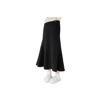 Cypress House Casual Long Skirts Women's Black
