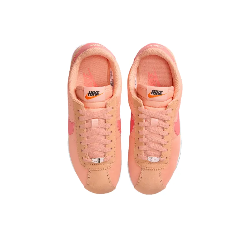 Nike Cortez Low Top Casual Shoes Women's Orange-3