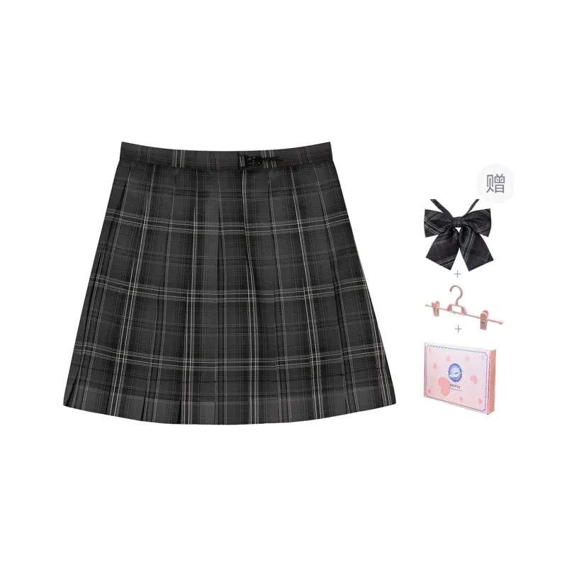 Tokyo Season Casual Short Skirts Women's Gift Box Set Dark Blue-3