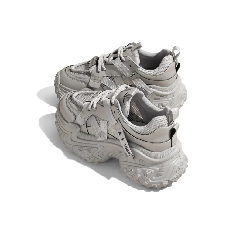 KODI Breathable, Height Increasing, Slip Resistant Low Top Chunky Sneakers Women's-6