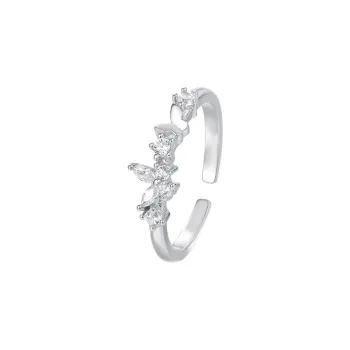 TAOHUAZHAOZHAO S925 Silver Rings Women's