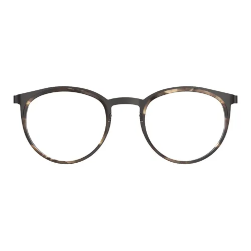 LINDBERG 안경테 그레이 토터스쉘 남녀공용