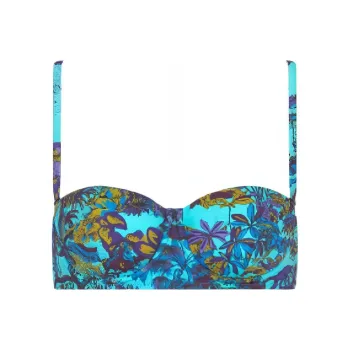 DIOR Floral Printed Bikini Top