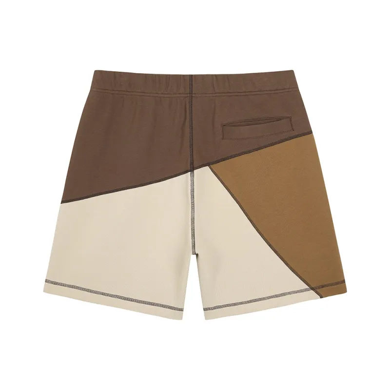 Magn Lens Casual Shorts Men Dark Umber-1