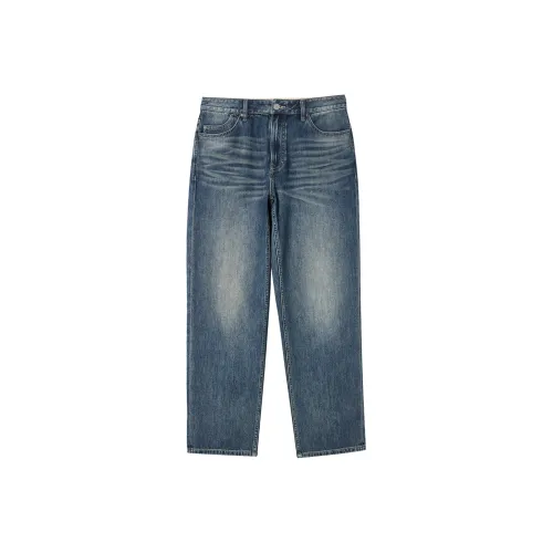 JACK JONES· Jeans Men's E39Z Medium Blue Denim