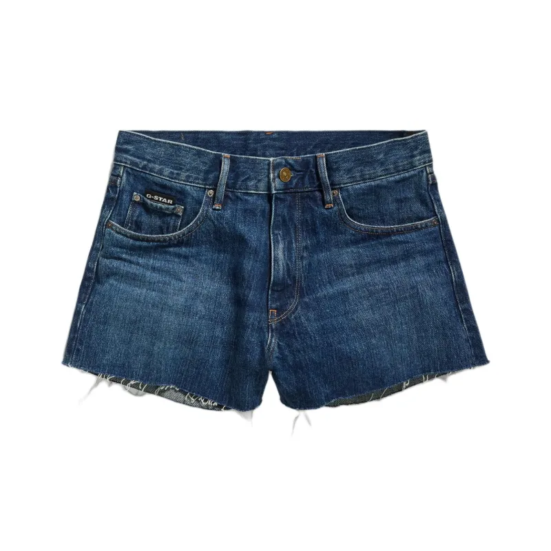 G-STAR RAW Denim Shorts Women's Sentry Blue-0