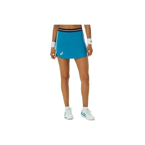 Asics WOMEN MATCH SKORT Casual Short Skirts Women's Cyan