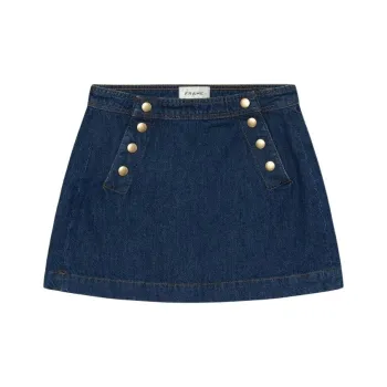 FRAME Sailor Denim Miniskirt