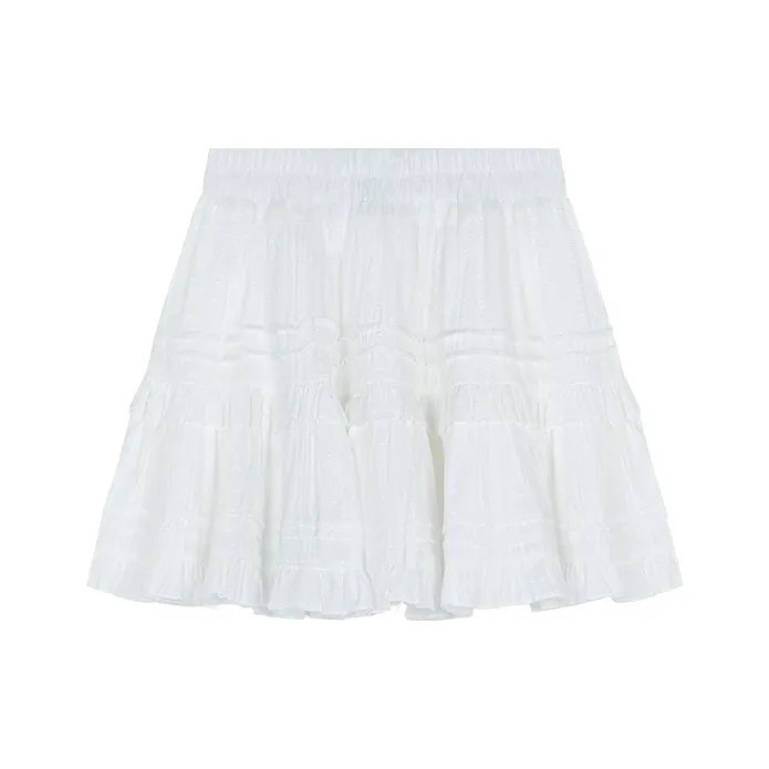 FOREVER 21 Casual Short Skirts Unisex White-0