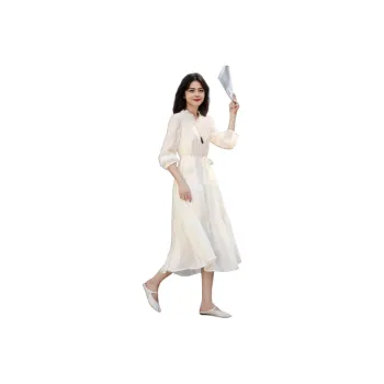 XIANSINIAO Long Sleeved Dress Women's