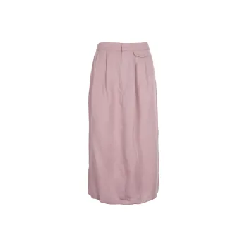 JESSYLINE Casual Long Skirt Women's Pink Orange