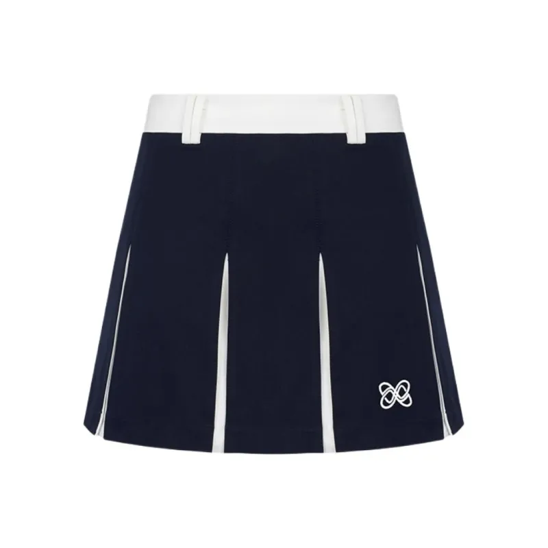 ANN ANDELMAN Casual Short Skirts Women's Navy Blue-0