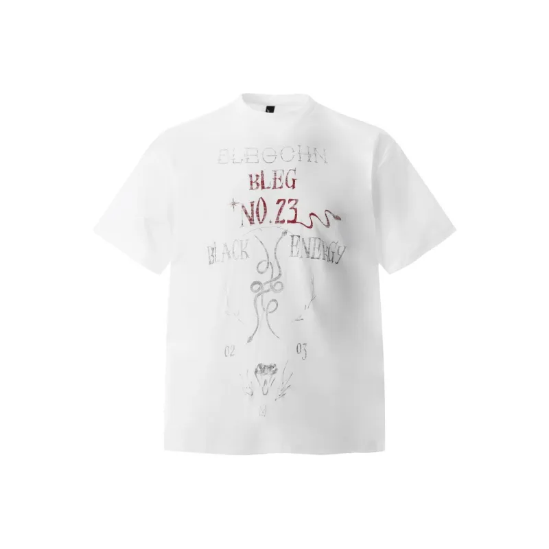 TH FABRICATE T Shirts Women's White Couple's-0