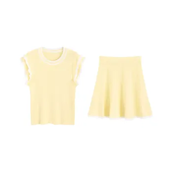 SNZX Two Piece Skirt Sets Women's
