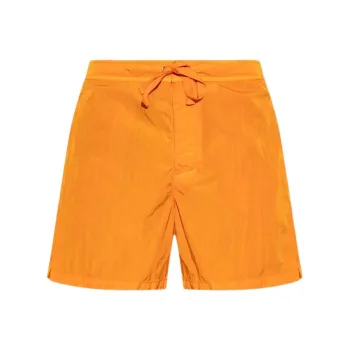 STONE ISLAND Logo embroidered Swim Shorts