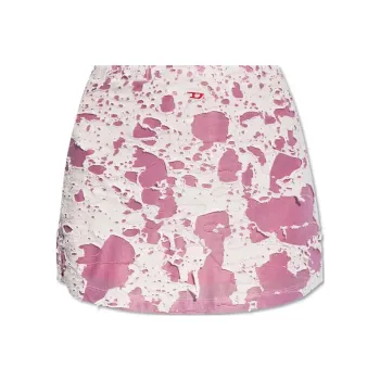 DIESEL Casual Short Skirts Women's Pink