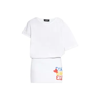 DSQUARED 2 Cotton T shirt Dress