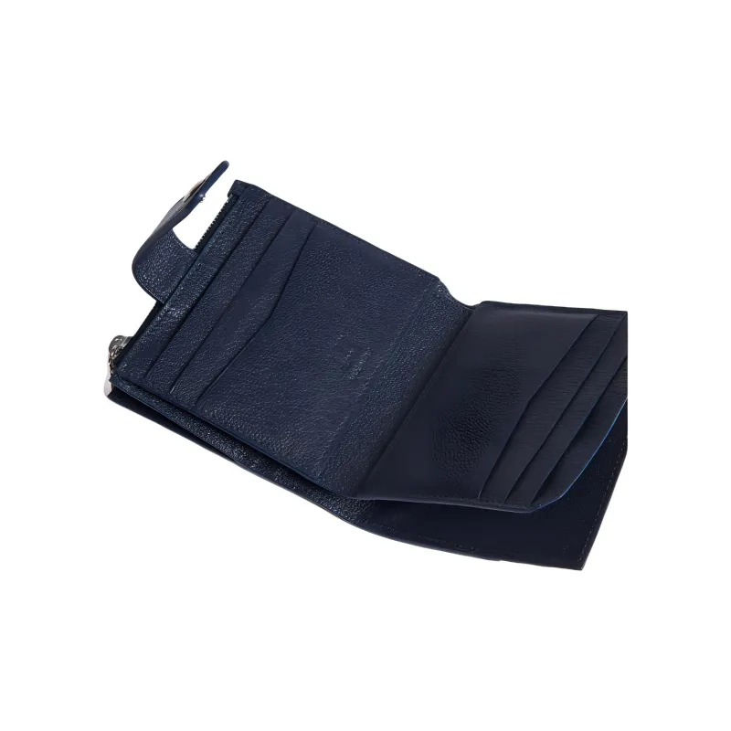 Dunhill Duke Goatskin Wallet Men's Marine Blue-2