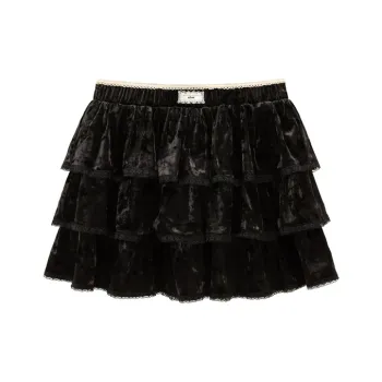 CHUU Casual Short Skirts Women's Black