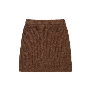 COVERNAT FW24 Casual Short Skirts Women's Brown