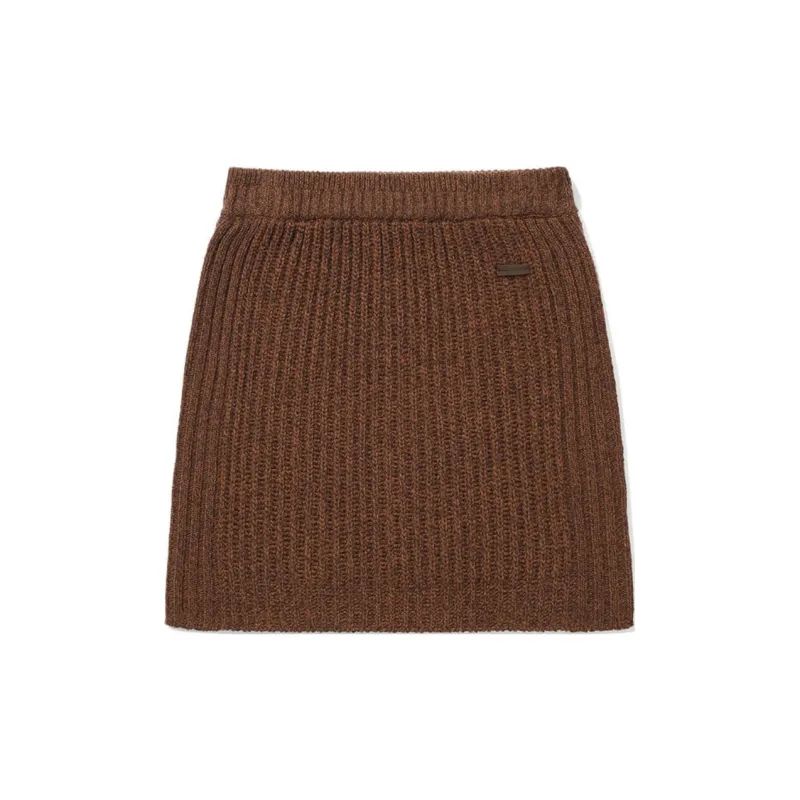 COVERNAT FW24 Casual Short Skirts Women's Brown-0