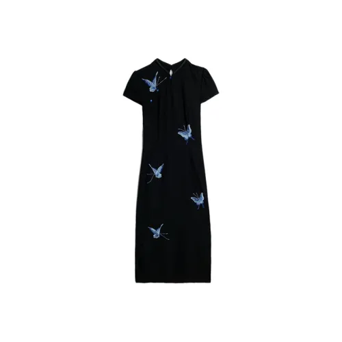 Manekniv Short Sleeved Dress Women's
