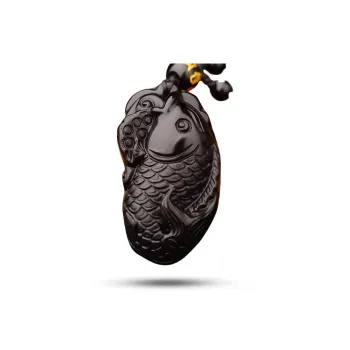 Sima Is Ethereal Obsidian Pendants Unisex