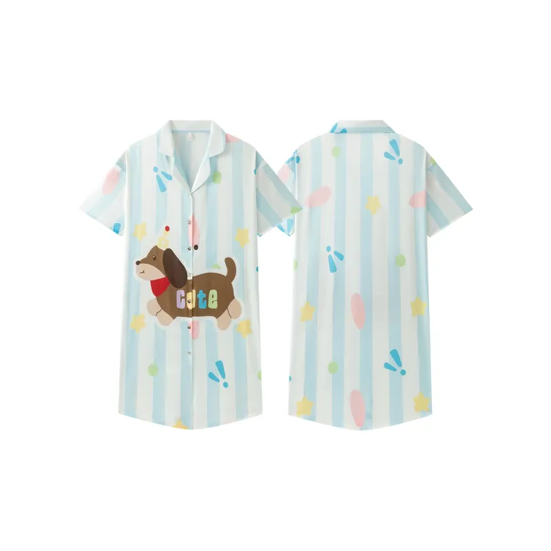 Gongdie Women's Nightgowns-0