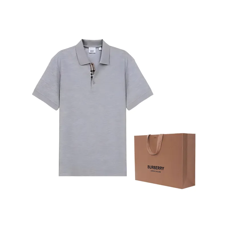Burberry Polo Shirt Women's Gray-6